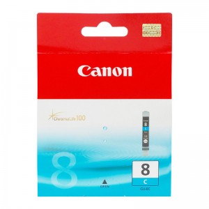 Tinteiro ciano Canon CLI-8C